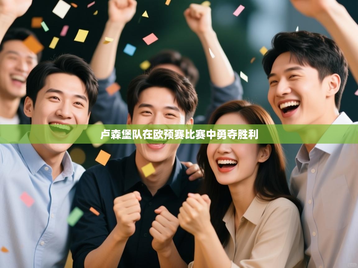 卢森堡队在欧预赛比赛中勇夺胜利  第1张